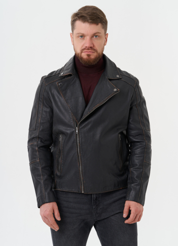 Куртка "косуха" из натуральной кожи Куртка "косуха" из натуральной кожи